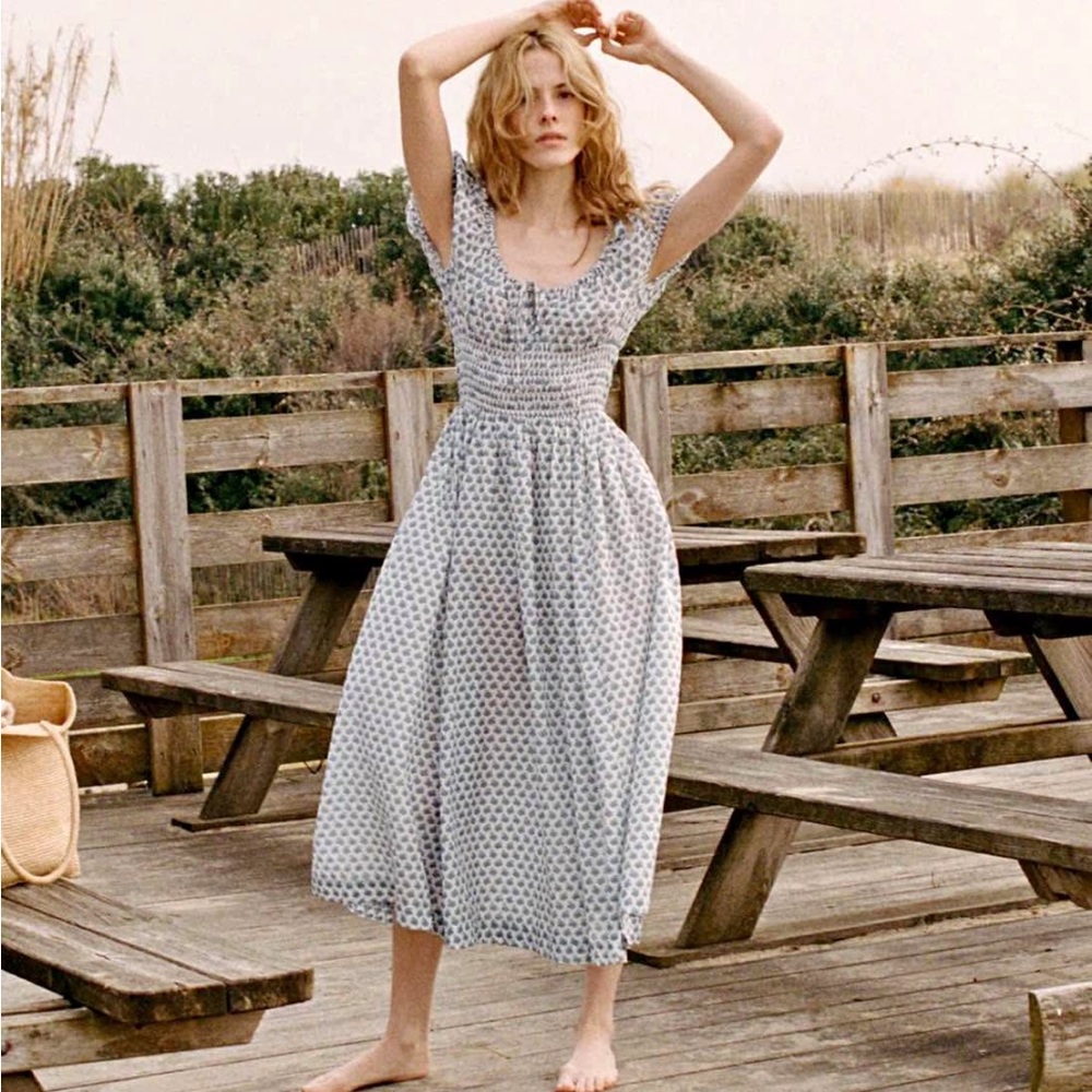 Doen Quinn Dress Dahlia Ditsy L - Picture 2 of 6